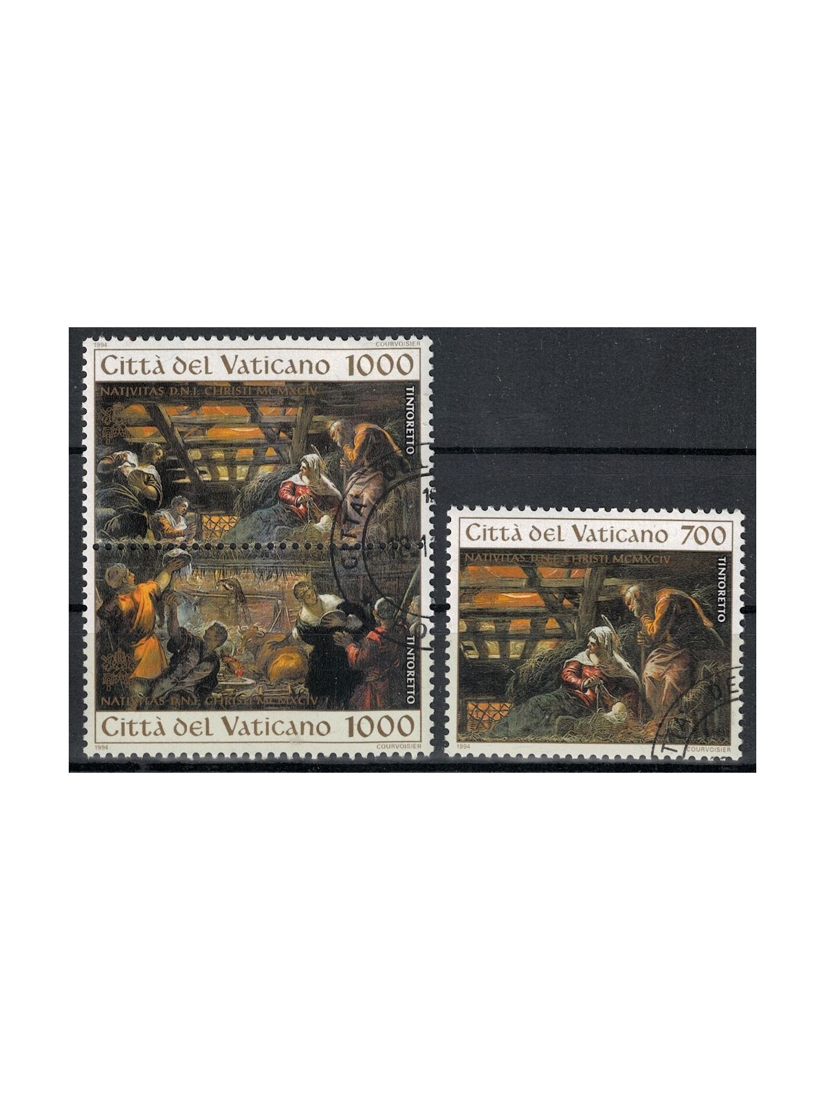 VATICANO 1994 Natale 3v us