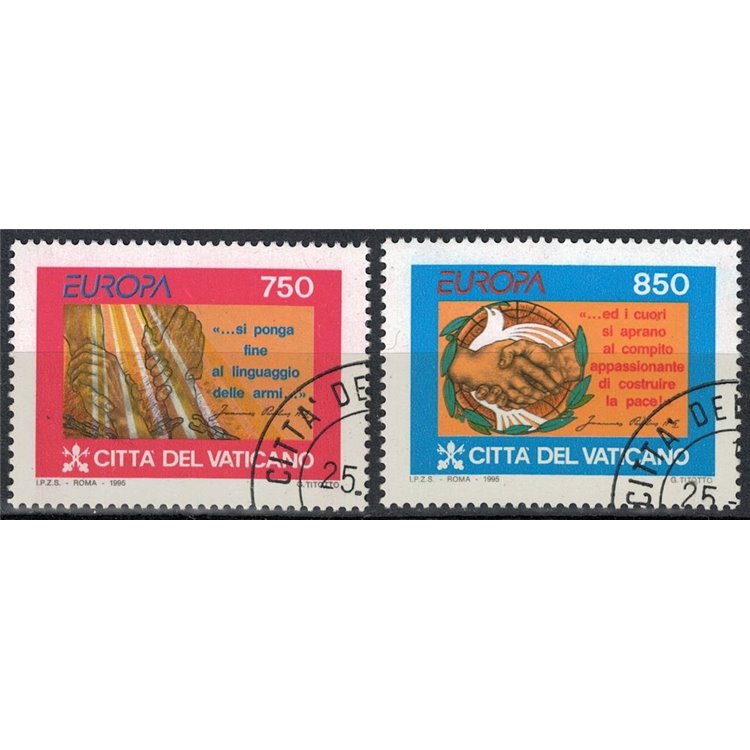VATICAN 1995 Europe 2v us
