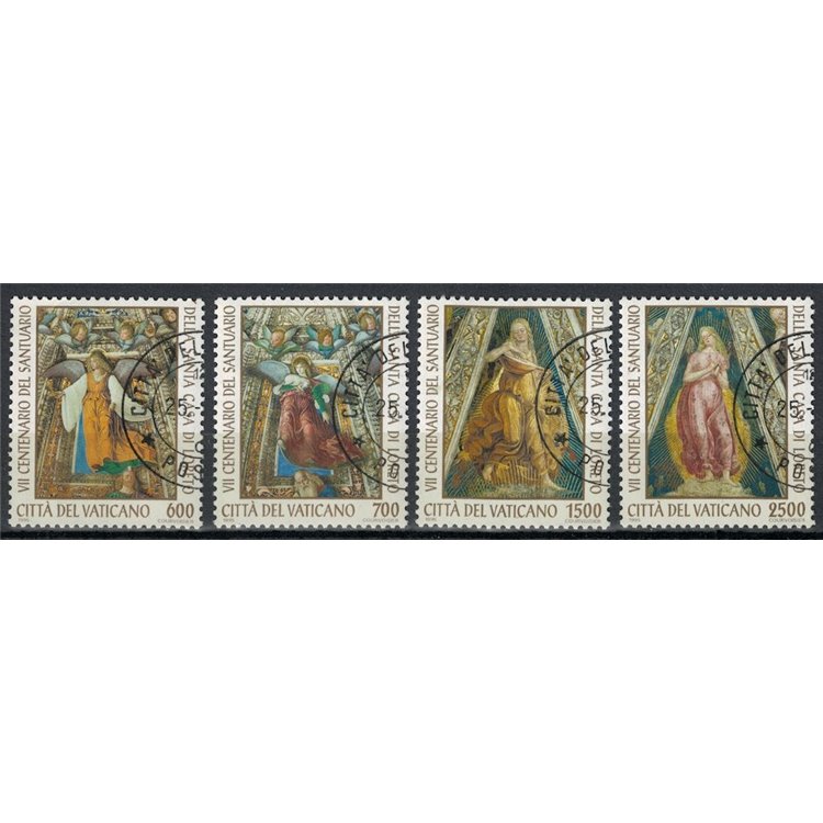 VATICAN 1995 Sanctuary of the Holy House of Loreto 4v us