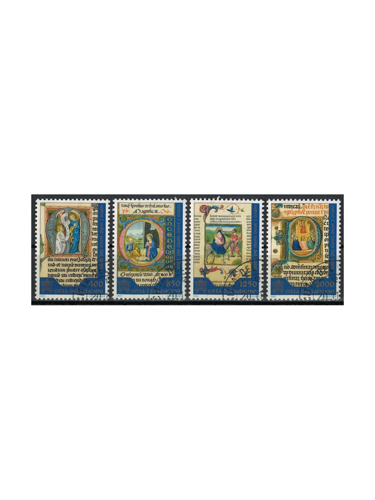 VATICANO 1995 Verso l'Anno Santo 4v us