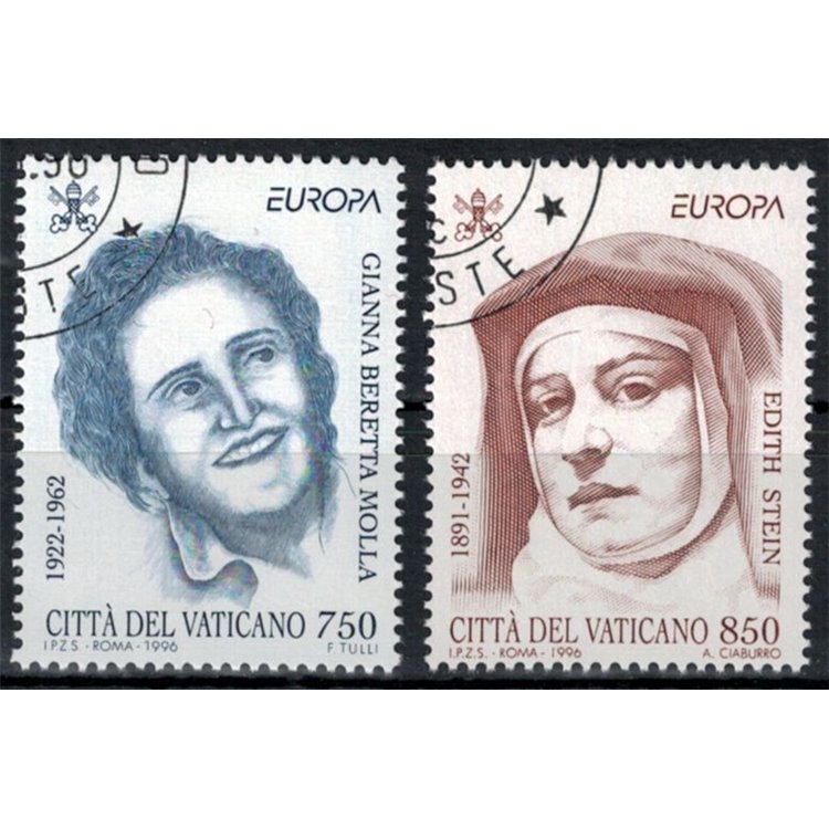 VATICAN 1996 Europe 2v us
