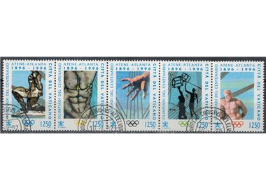 VATICAN 1996 Centenary Olympic Games 5v us