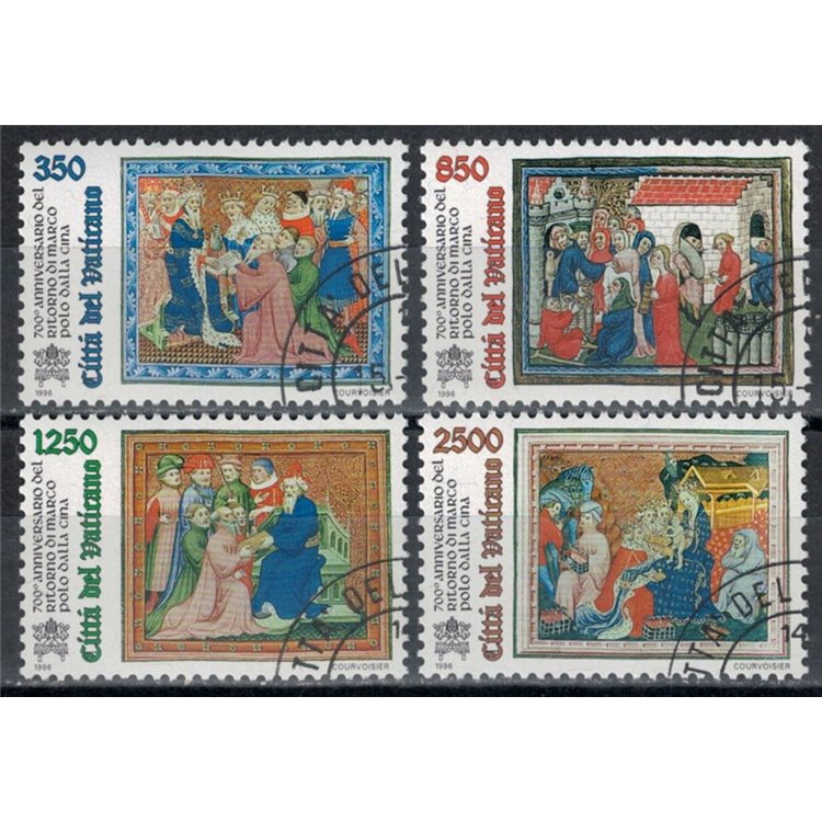 VATICANO 1996 Marco Polo 4v us