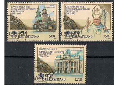 VATICANO 1996 Ordinazione Sacerdotale di Giovanni Paolo II 3v us