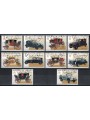VATICAN 1997 Pontifical carriages and cars 10v us