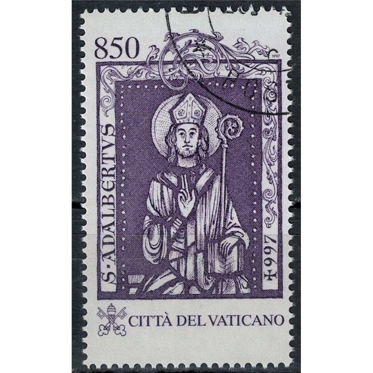 VATICAN 1997 Saint Adalbert of Prague us