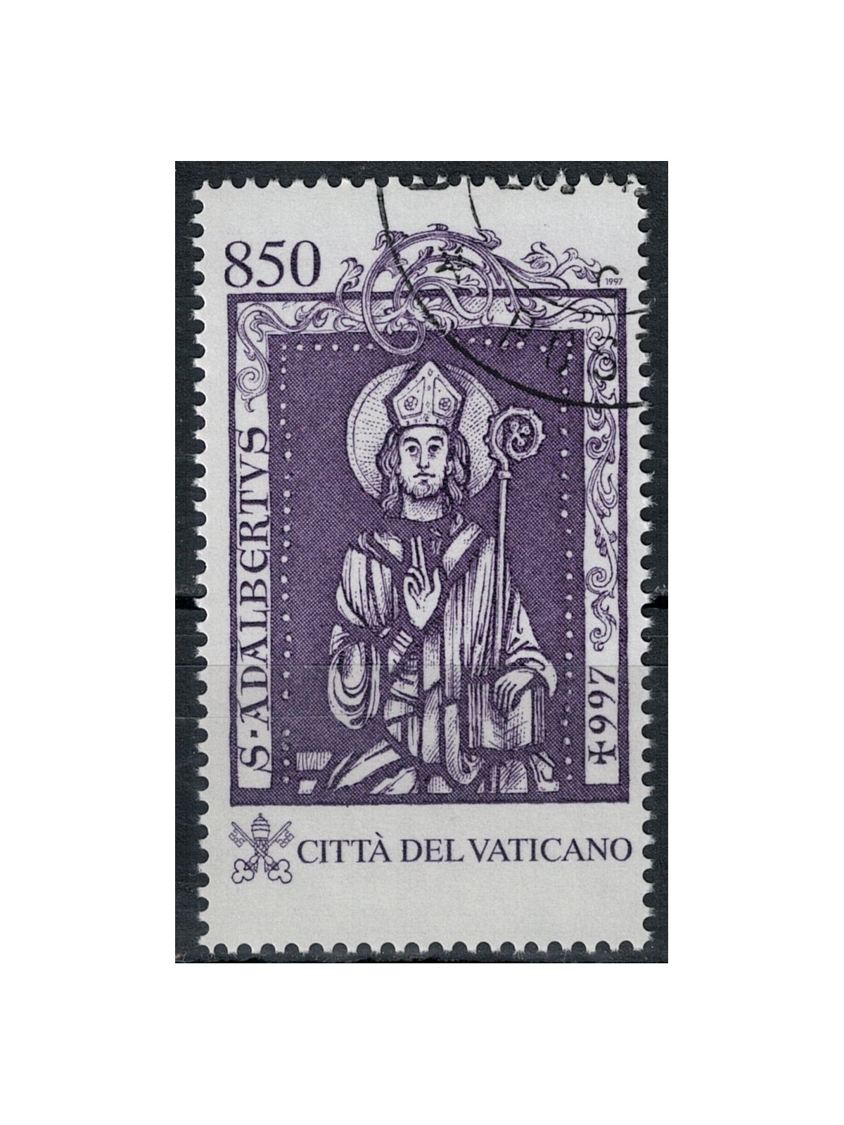 VATICANO 1997 Sant'Adalberto da Praga us