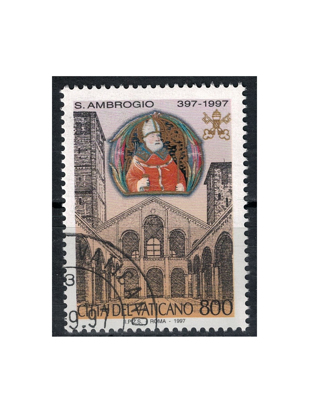 VATICANO 1997 Sant'Ambrogio us
