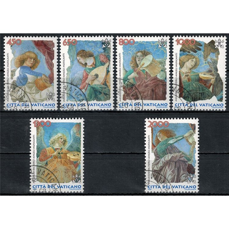 VATICAN 1998 Musician Angels 6v us