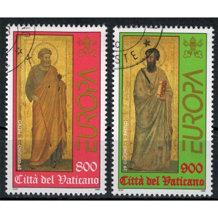 VATICAN 1998 Europe 2v us
