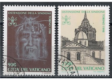 VATICAN 1998 Exposition of the Shroud 2v us