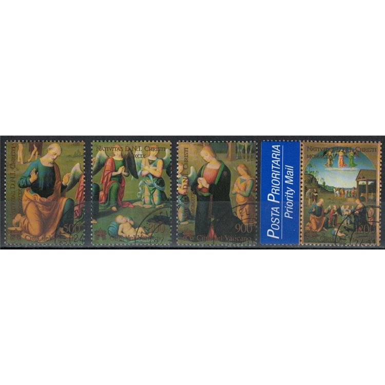 VATICAN 1999 Christmas 4v us