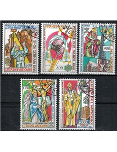 VATICAN 1999 Travels of John Paul II 5v us