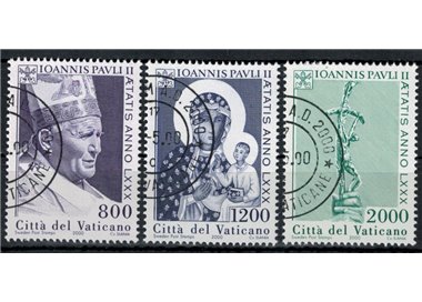 VATICANO 2000 Genetliaco di Giovanni Paolo II 3v us