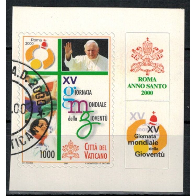 VATICANO 2000 Giornata mondiale della gioventù da libretto us