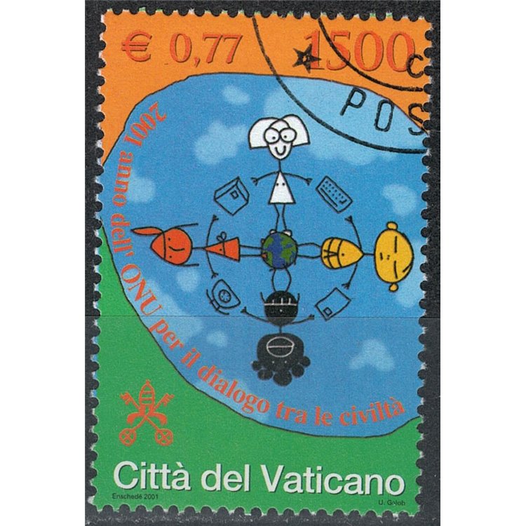 VATICANO 2001 Anno dell'ONU us