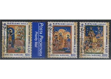 VATICANO 2001 Battesimo della Nazione Armena 3v us