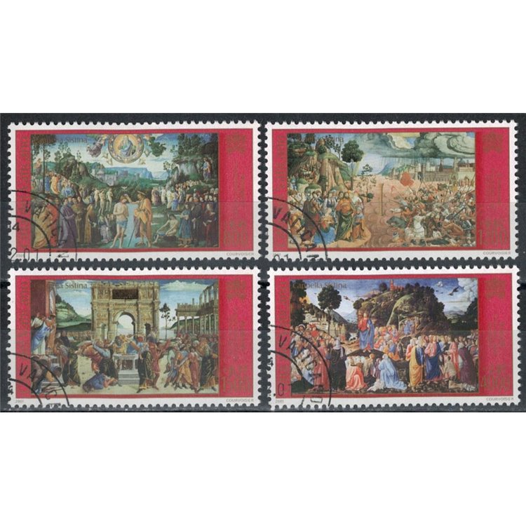VATICAN 2001 Sistine Chapel 4v us