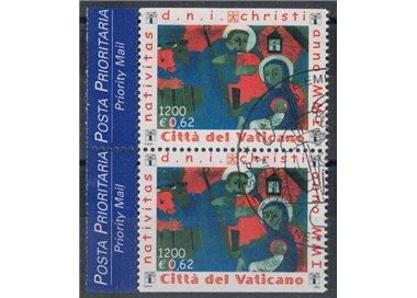VATICAN 2001 Christmas (from booklet) 2v us