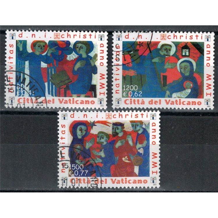 VATICAN 2001 Christmas 3v us