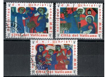 VATICANO 2001 Natale 3v us