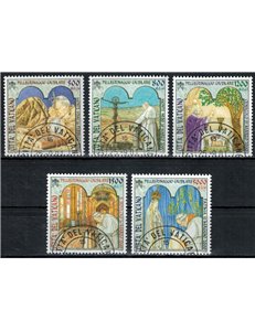 VATICAN 2001 Jubilee Pilgrimages 5v us