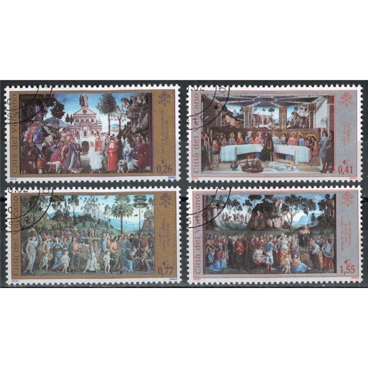 VATICANO 2002 Cappella Sistina 4v us