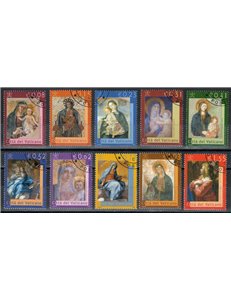 VATICAN 2002 Madonna in the Vatican Basilica 10v us