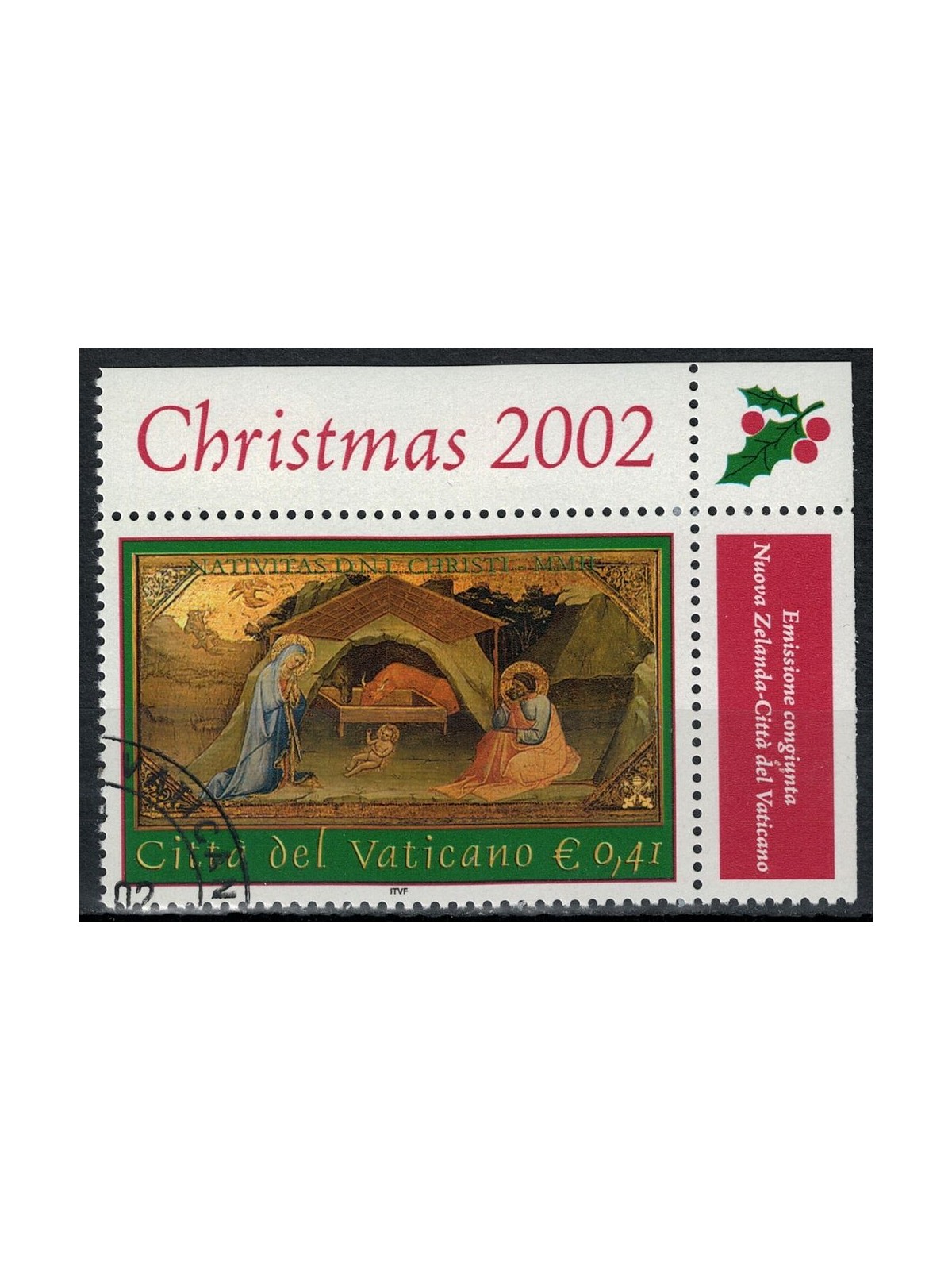 VATICAN 2002 Christmas us