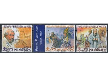 VATICANO 2002 Papa Leone IX 3v us