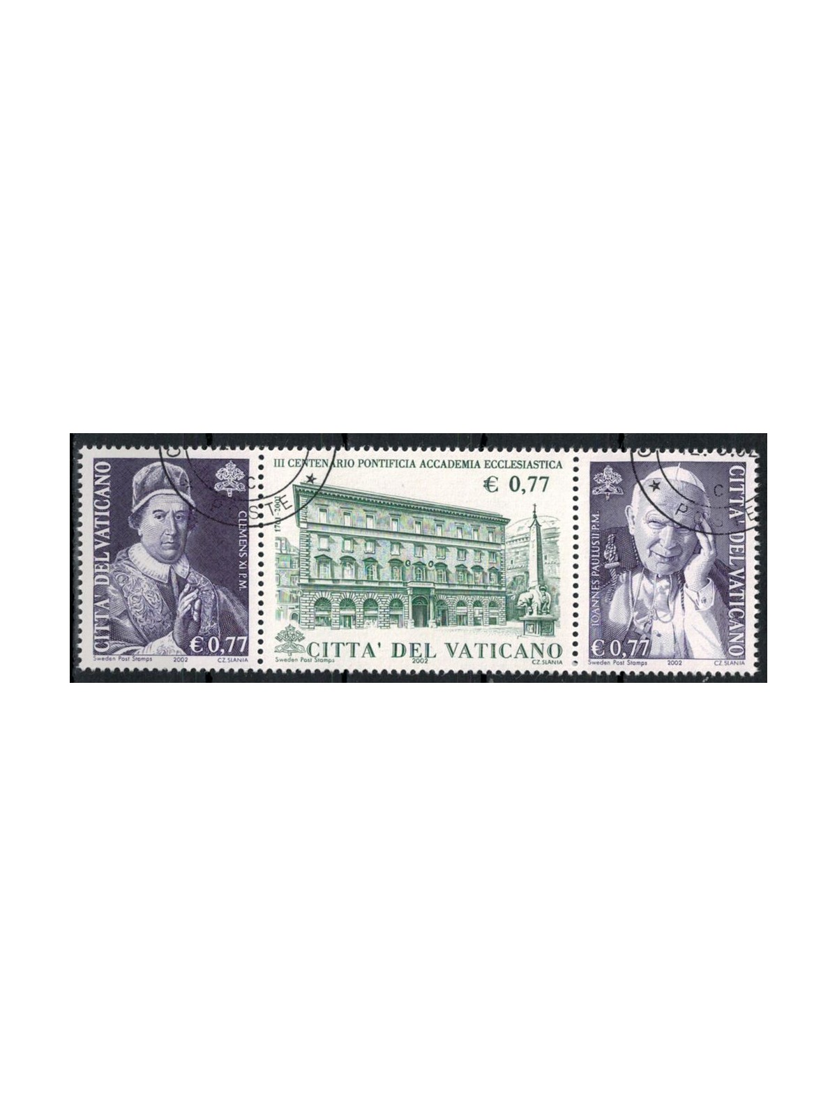 VATICANO 2002 Pontificia Accademia Ecclesiastica 3v us