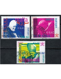 VATICAN 2002 Travels of John Paul II 3v us