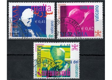 VATICAN 2002 Travels of John Paul II 3v us