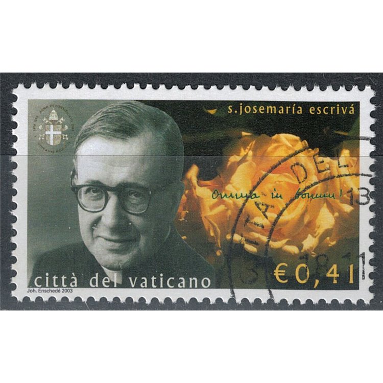 VATICANO 2003 Josemaria Escrivà us