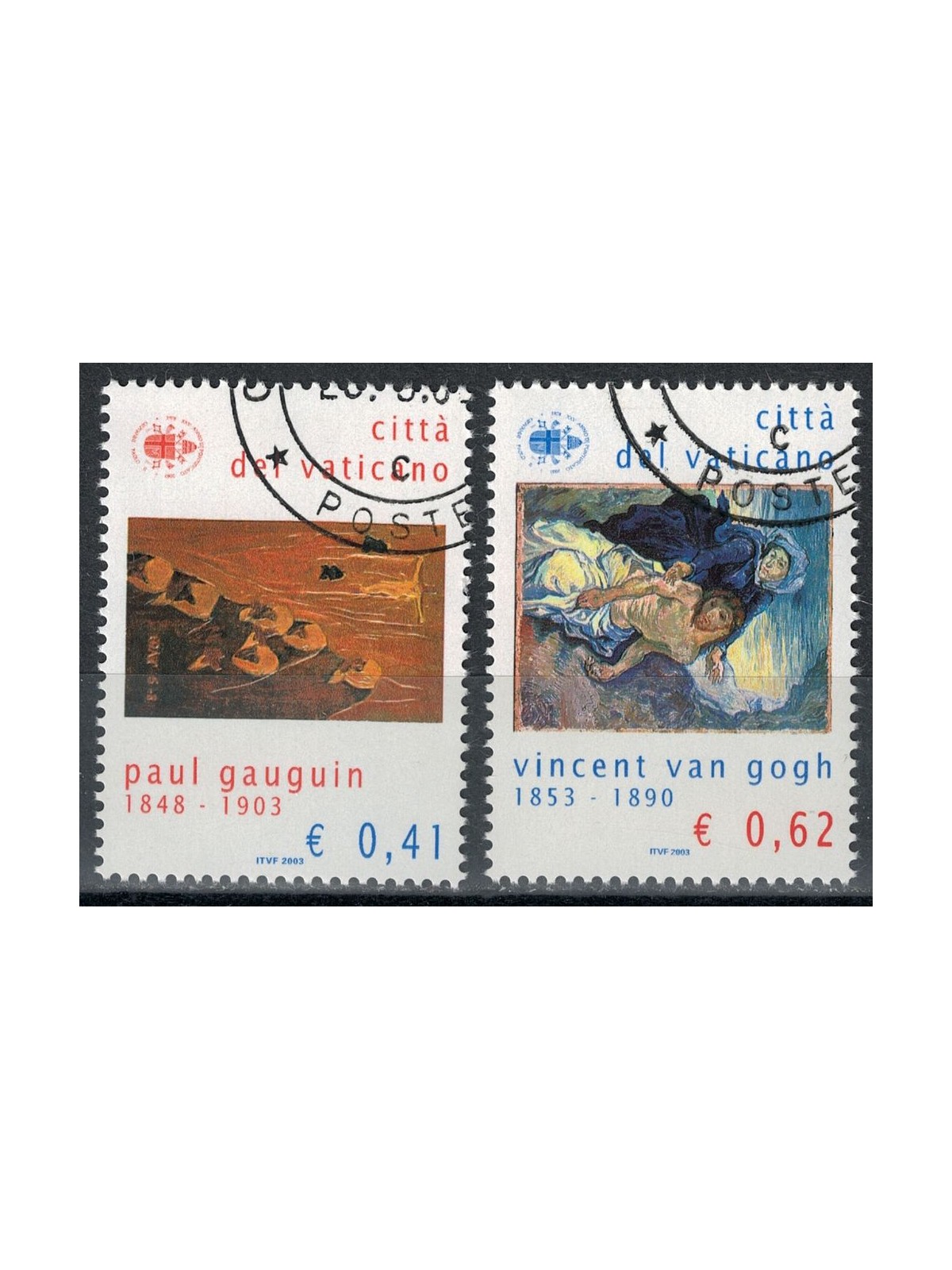 VATICAN 2003 Masters of Painting 2v us