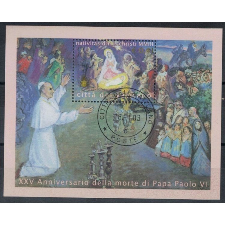 VATICANO 2003 Natale BF us