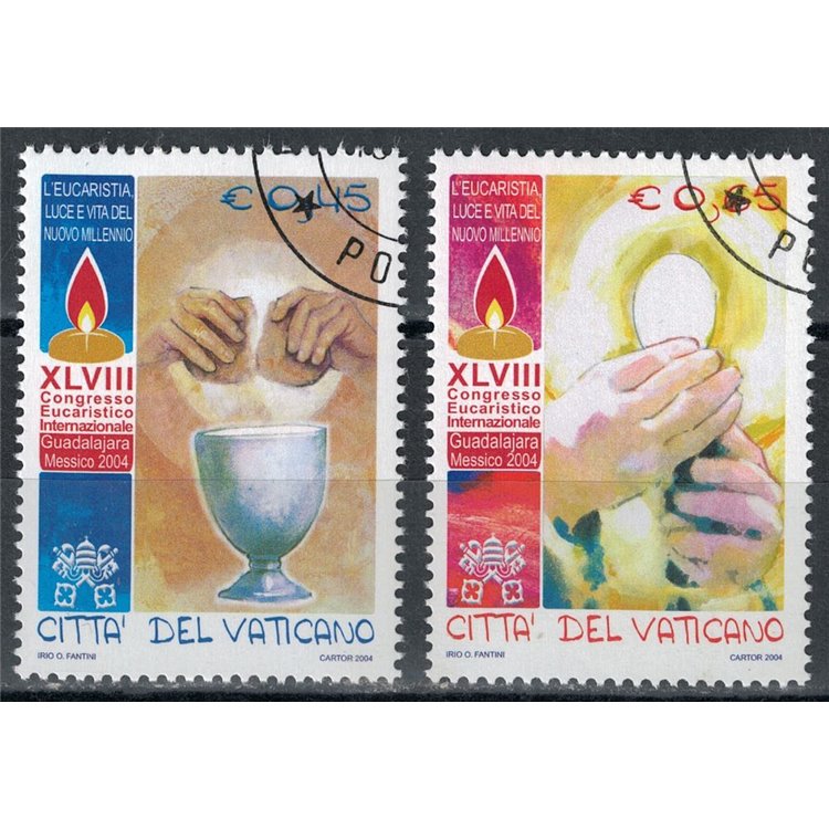 VATICANO 2004 Congresso Eucaristico Internazionale 2v us