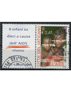 VATICAN 2004 Children victims of AIDS us