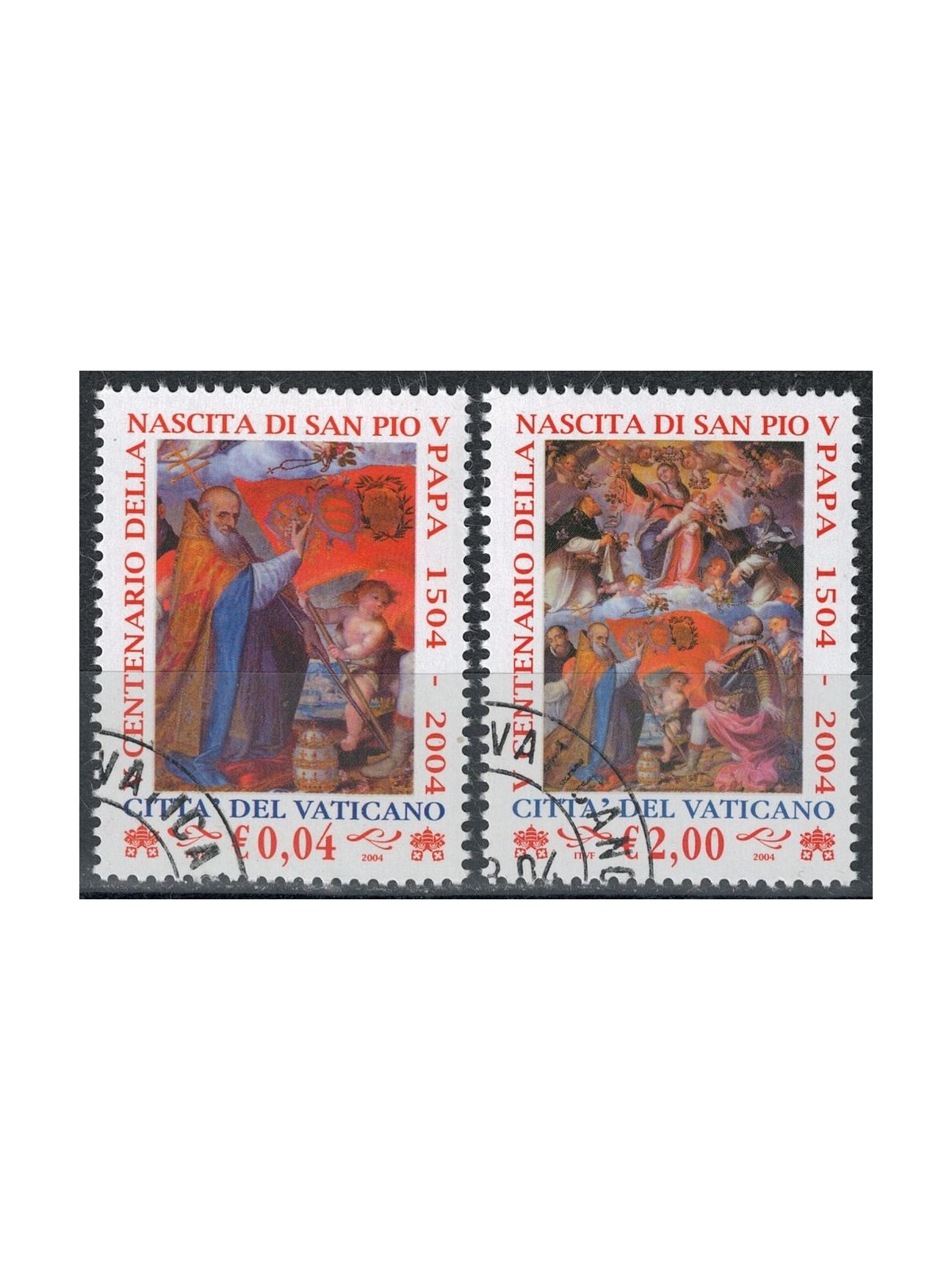 VATICANO 2004 Papa Pio V 2v us