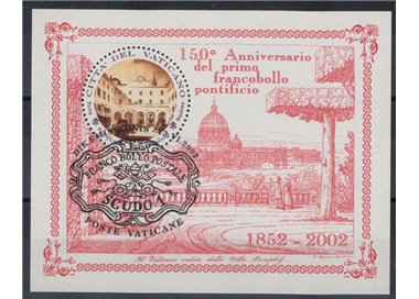 VATICAN 2002 First papal stamp s/s us