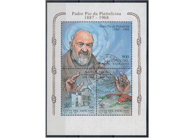 VATICANO 1999 Padre Pio da Pietrelcina BF us