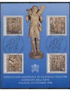 VATICAN 1998 Art Day s/s us