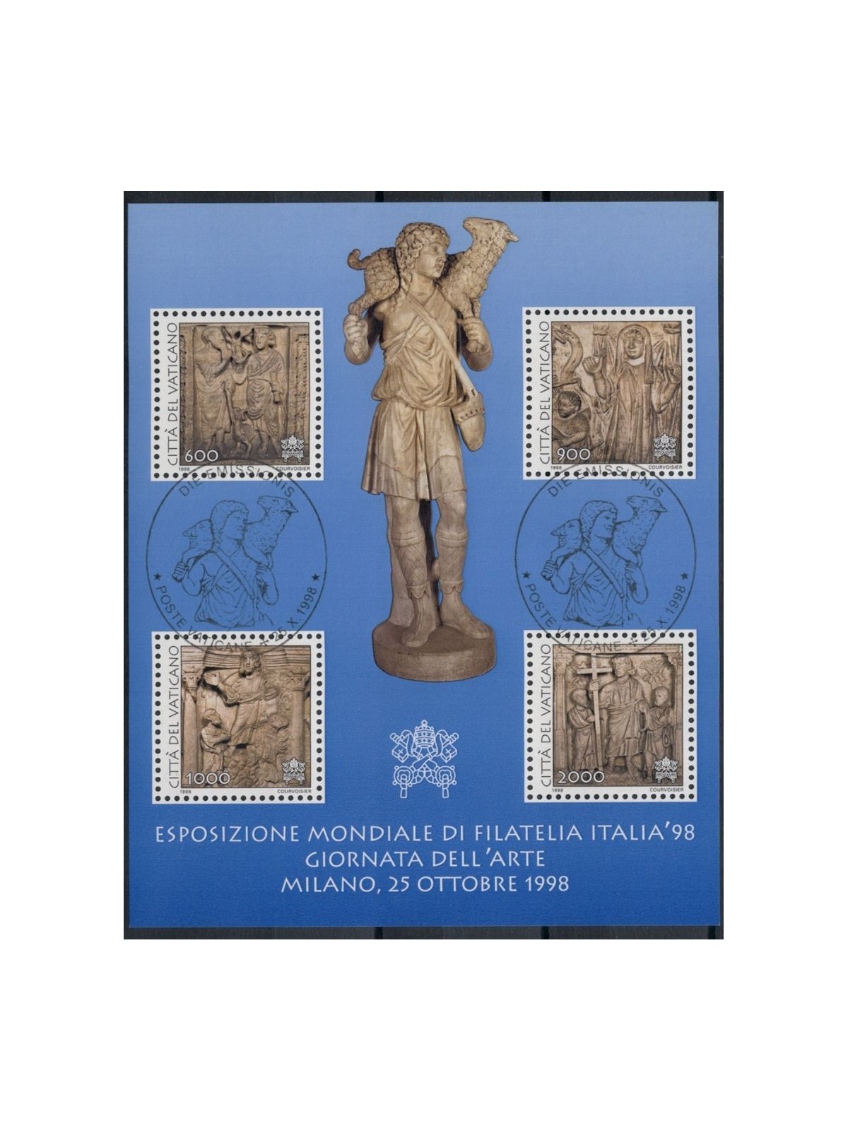 VATICAN 1998 Art Day s/s us