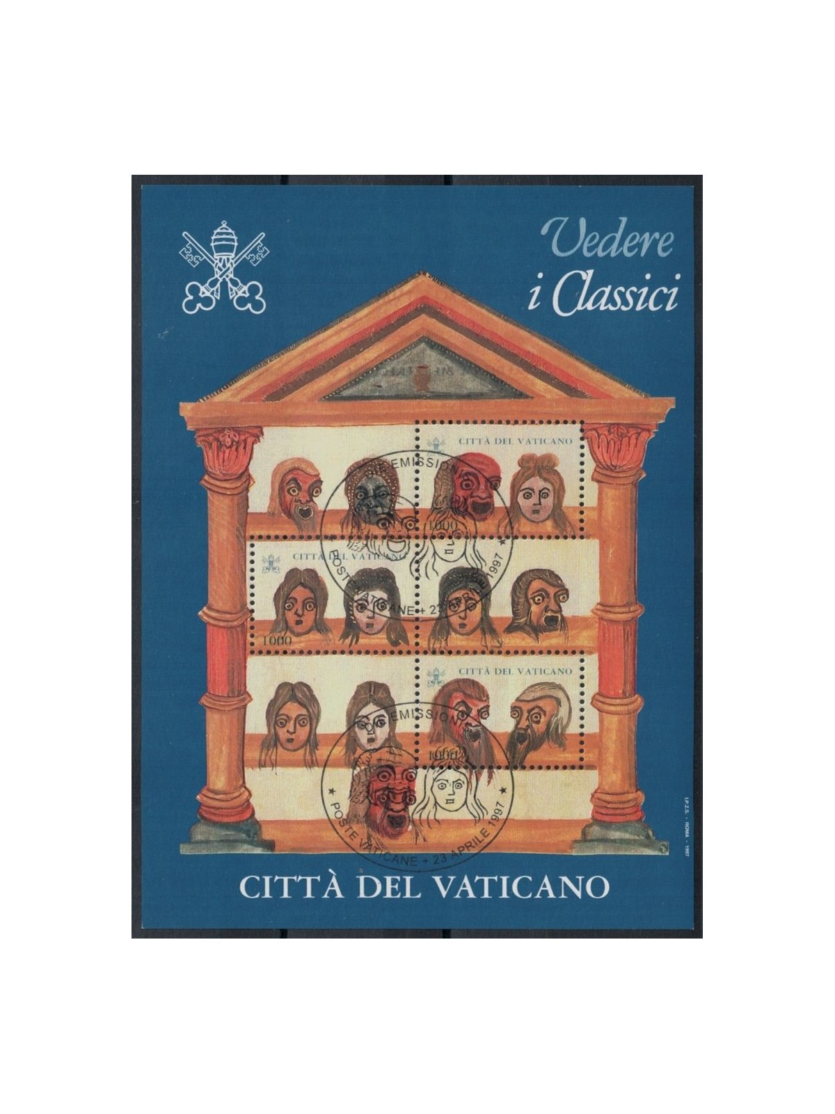 VATICAN 1997 See the s/s classics us