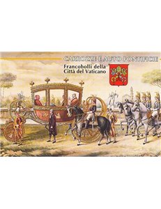 VATICAN 1997 Pontifical Carriages and Autos booklet MNH**