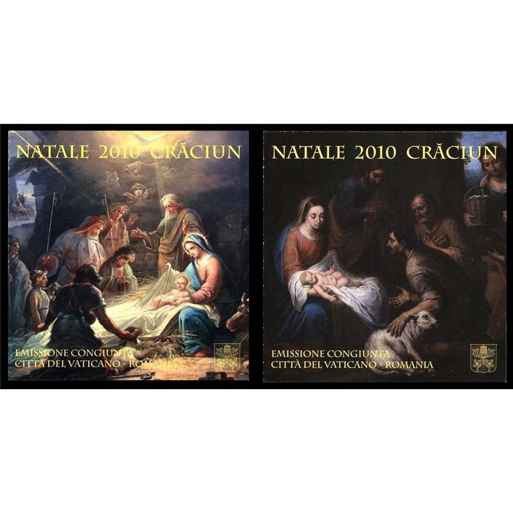 VATICAN 2010 Christmas 2 booklet MNH**