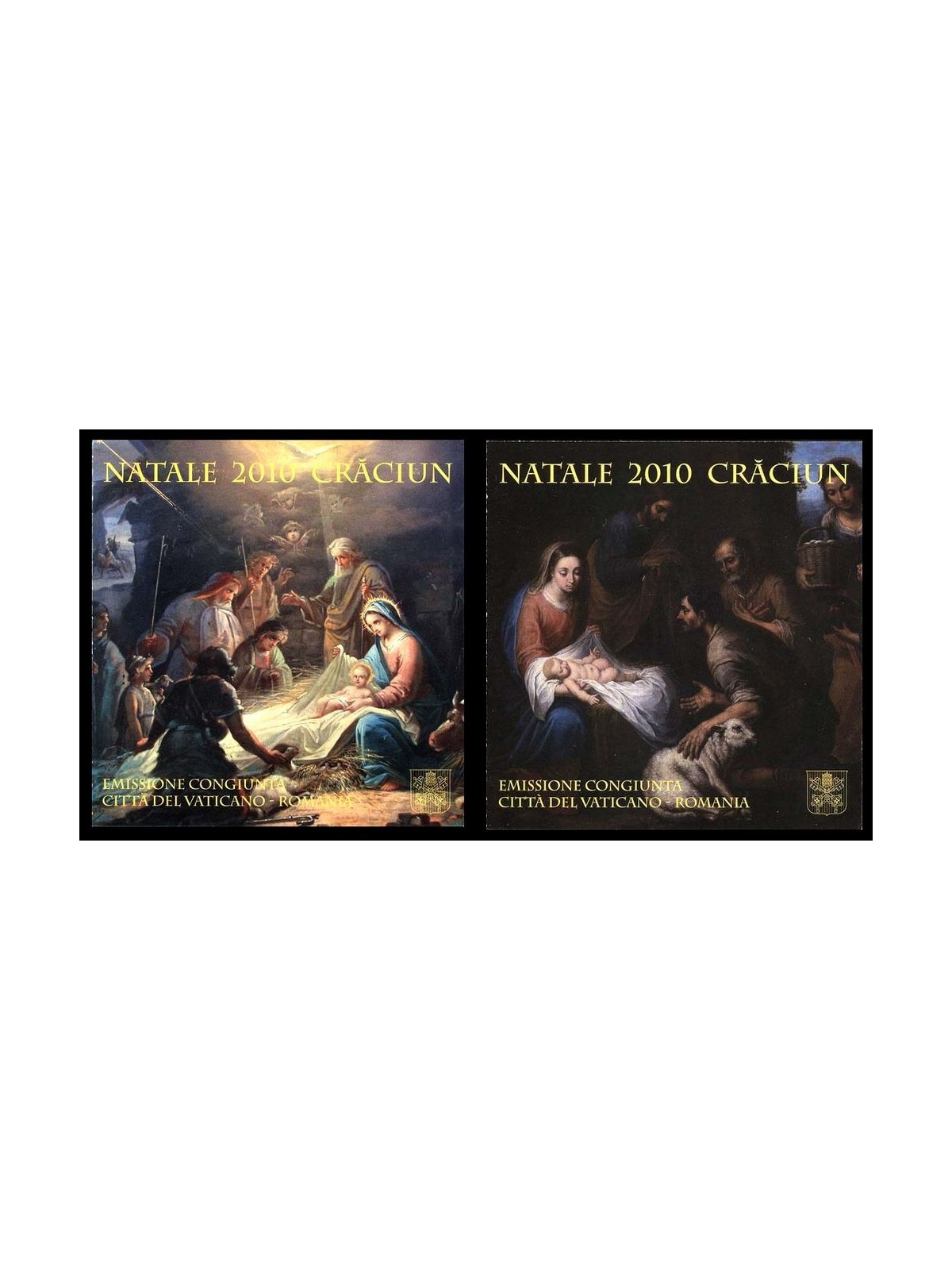 VATICAN 2010 Christmas 2 booklet MNH**