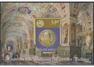 VATICANO 2010 Biblioteca Apostolica, minilibro MNH**