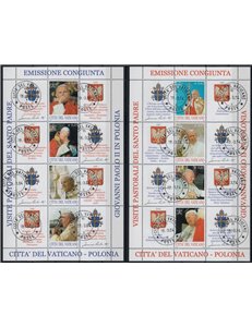 VATICAN 2004 Pastoral Visits to Poland 2 s/s us