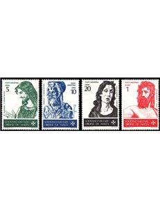 SMOM 1967 San Giovanni Battista 4v MNH**